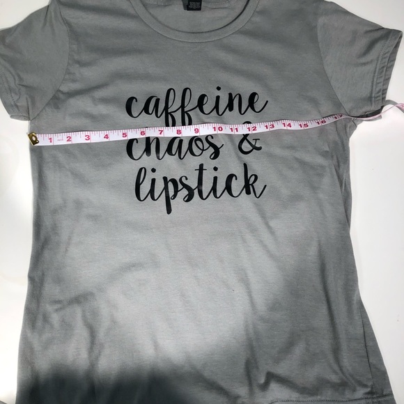 Women cute spell out tee, size medium 👑 - Picture 4 of 5